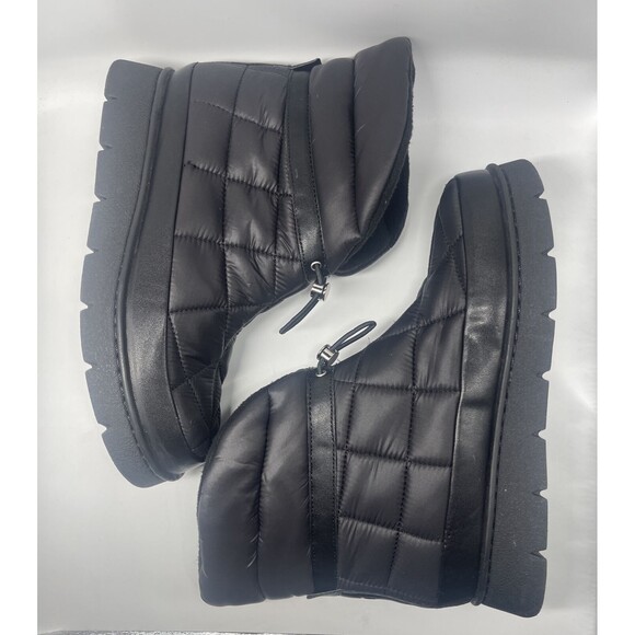 Marc Fisher Kamryn Black Quilted Slip-On Bootie Sz 7 New W/O Tag - Picture 4 of 8